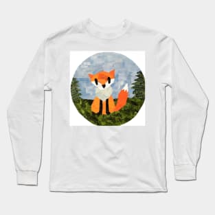 A Fox in the Woods Long Sleeve T-Shirt